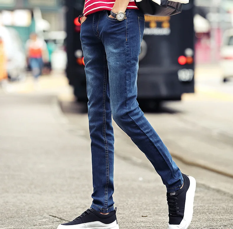 Fashion 2020 Autumn winter Casual Students Vintage Straight Stretch young men feet long pants jeans teenagers Skinny Jeans Men
Fashion 2020 Autumn winter Casual Students Vintage Straight Stretch young men feet long pants jeans teenagers Skinny Jeans Men