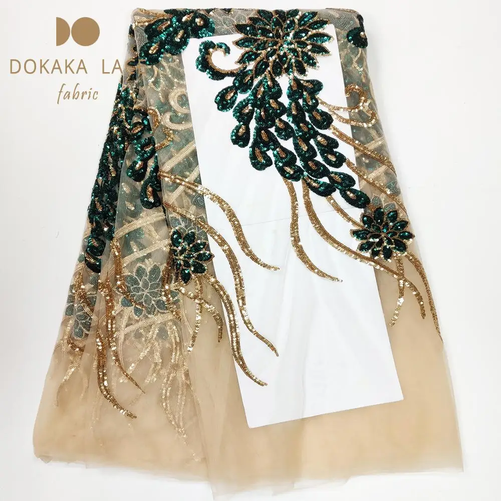 Green And Gold Sequins Net Laces Guinea Embroidered Guipure Sequined Tulle Mesh Fabrics For Indian Women Evening Dress Sewing
Green And Gold Sequins Net Laces Guinea Embroidered Guipure Sequined Tulle Mesh Fabrics For Indian Women Evening Dress Sewing