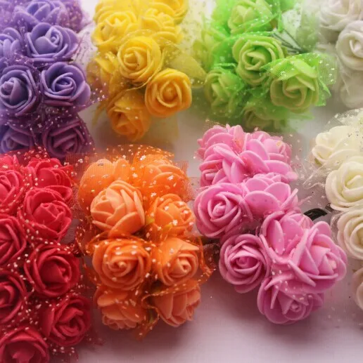 2.5cm head Multicolor PE foam mini flower artificial rose flowers wedding party decoration(144pcs/lot)
2.5cm head Multicolor PE foam mini flower artificial rose flowers wedding party decoration(144pcs/lot)
