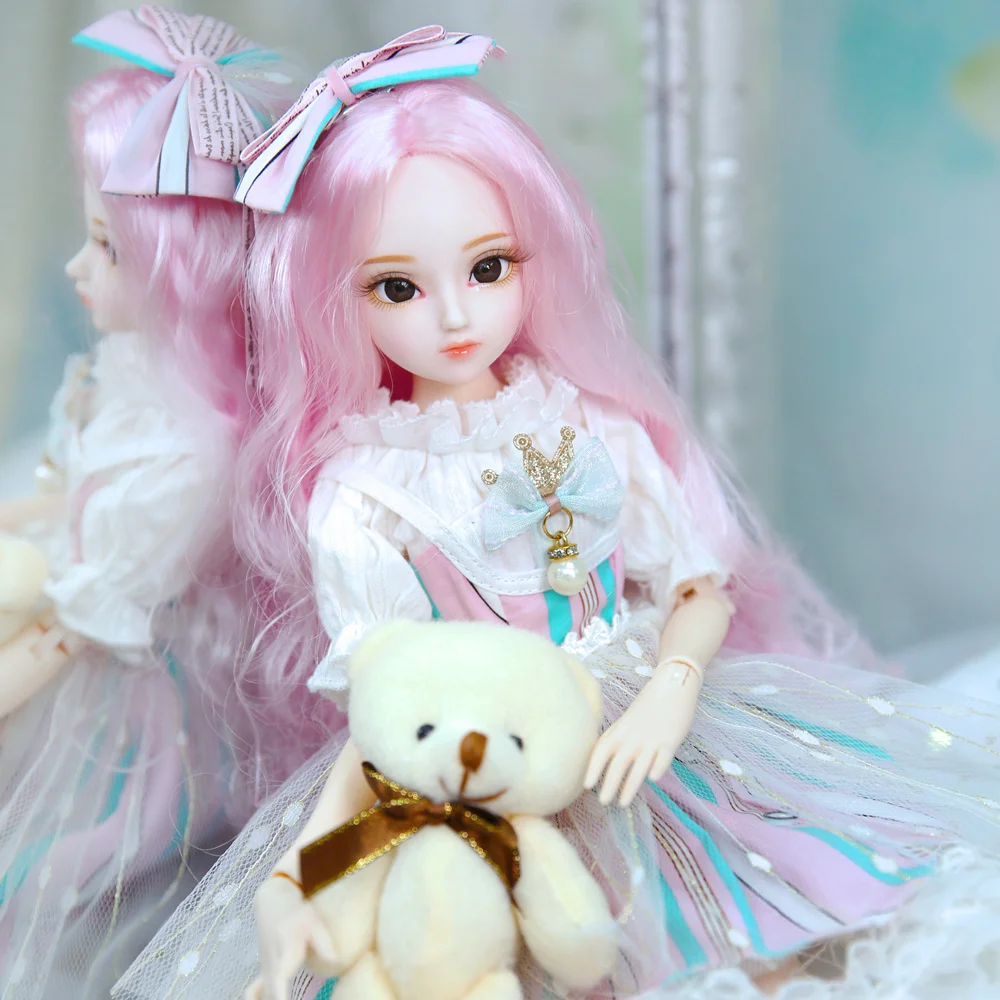 Fortune Days 1/4 дневник королева BJD совместное тело Аманда с макияжем включая одежду