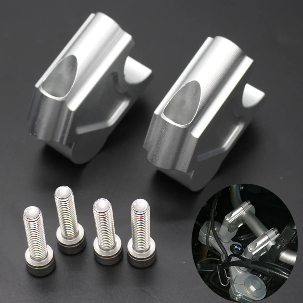 Mayitr 2 шт. CNC обработка руля стояк бар зажим удлинитель адаптер с болтами для BMW F700GS F650GS F800GS F800R F800GT
Mayitr 2 шт. CNC обработка руля стояк бар зажим удлинитель адаптер с болтами для BMW F700GS F650GS F800GS F800R F800GT