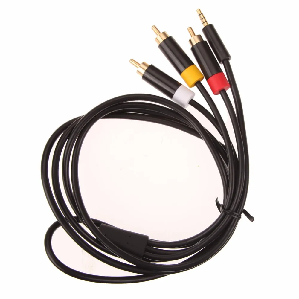 1 8 м 6 футов RCA 480i аудио видео оптический кабель цифровой AV патч-корд адаптер для