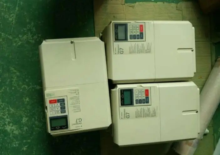 Inverter CIMR-G7A4011 11KW 380V , Used one , 90% appearance new , 3 months warranty , fastly shipping
Inverter CIMR-G7A4011 11KW 380V , Used one , 90% appearance new , 3 months warranty , fastly shipping
