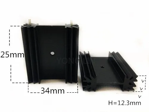 10 шт. транзистор heatsink34 * 12,3-25/вставные электронные радиаторы транзистор до-220 серии специальный радиатор.
10 шт. транзистор heatsink34 * 12,3-25/вставные электронные радиаторы транзистор до-220 серии специальный радиатор.