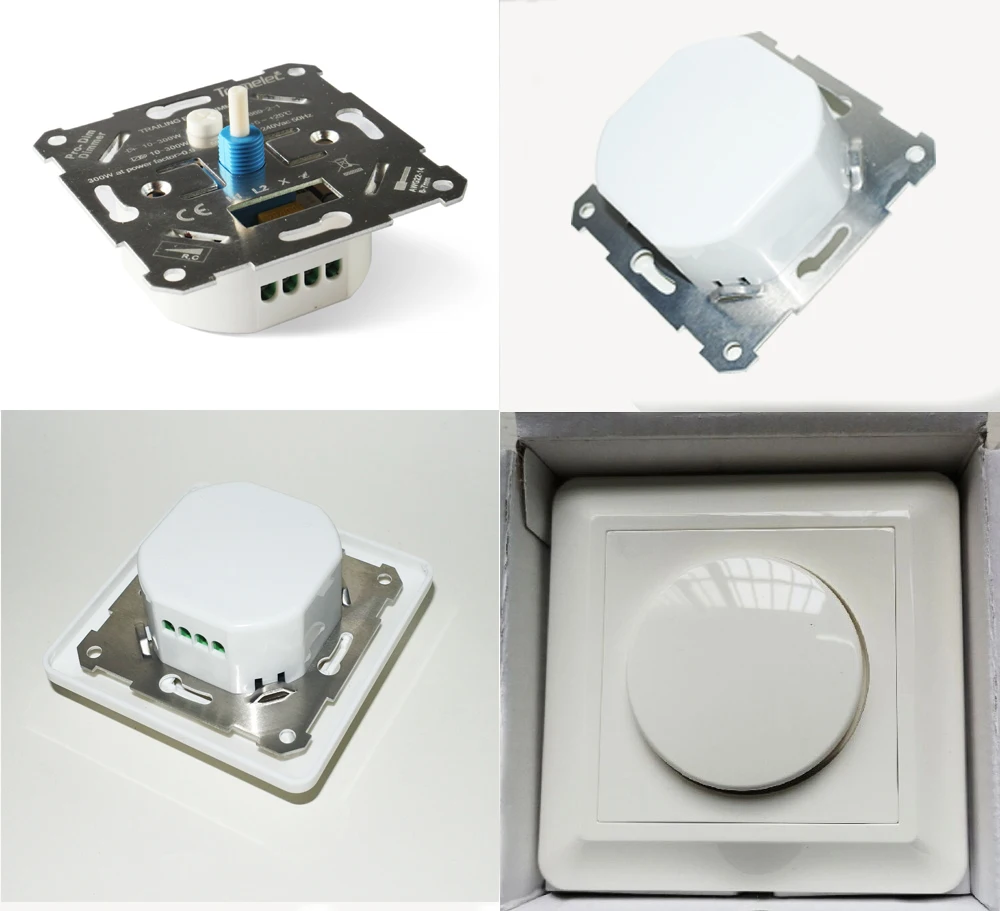 Dimmer Switch CE Universal intelligent dimmer 230-240V 5-150W Max. LED With High quality Triailing edge Dimmer
Dimmer Switch CE Universal intelligent dimmer 230-240V 5-150W Max. LED With High quality Triailing edge Dimmer