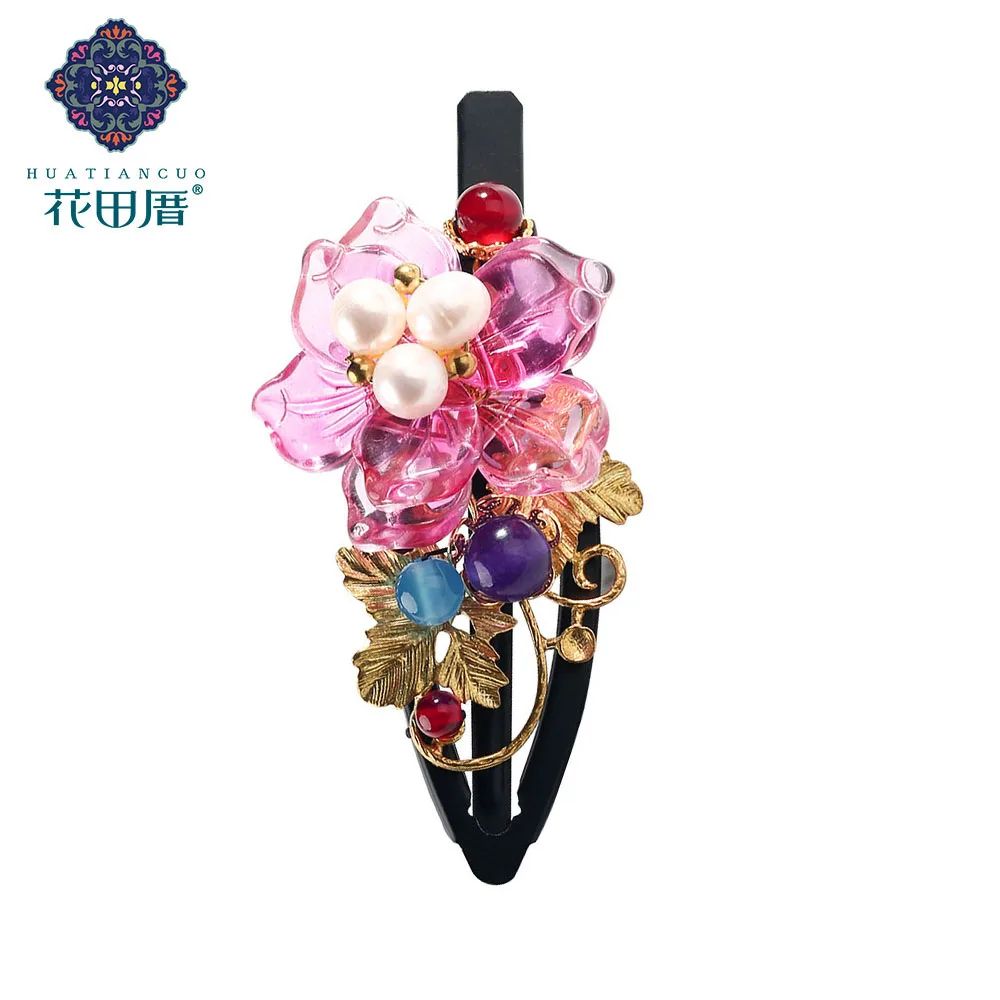 Ethnic Copper Vine and leaf Lamp work flower Hair Pin for Women Pink Flower Lampwork petals Pearl copper vine and Leaf FJ-18018
Ethnic Copper Vine and leaf Lamp work flower Hair Pin for Women Pink Flower Lampwork petals Pearl copper vine and Leaf FJ-18018