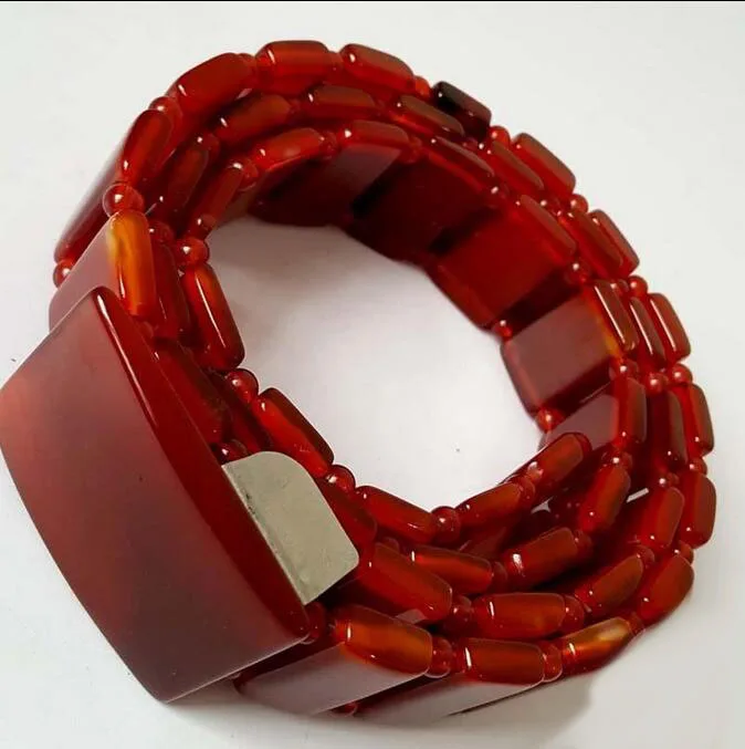 Fine Jewelry Chinese Classic Manual Craft Natural Jade Red Agate Chalcedony Unisex Belt Free Shipping
Fine Jewelry Chinese Classic Manual Craft Natural Jade Red Agate Chalcedony Unisex Belt Free Shipping