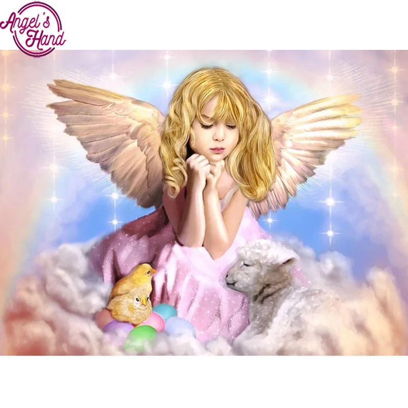 5D DIY diamond embroidery angel girl and sheep diamond painting Cross Stitch full drill Rhinestone mosaic decoration
5D DIY diamond embroidery angel girl and sheep diamond painting Cross Stitch full drill Rhinestone mosaic decoration