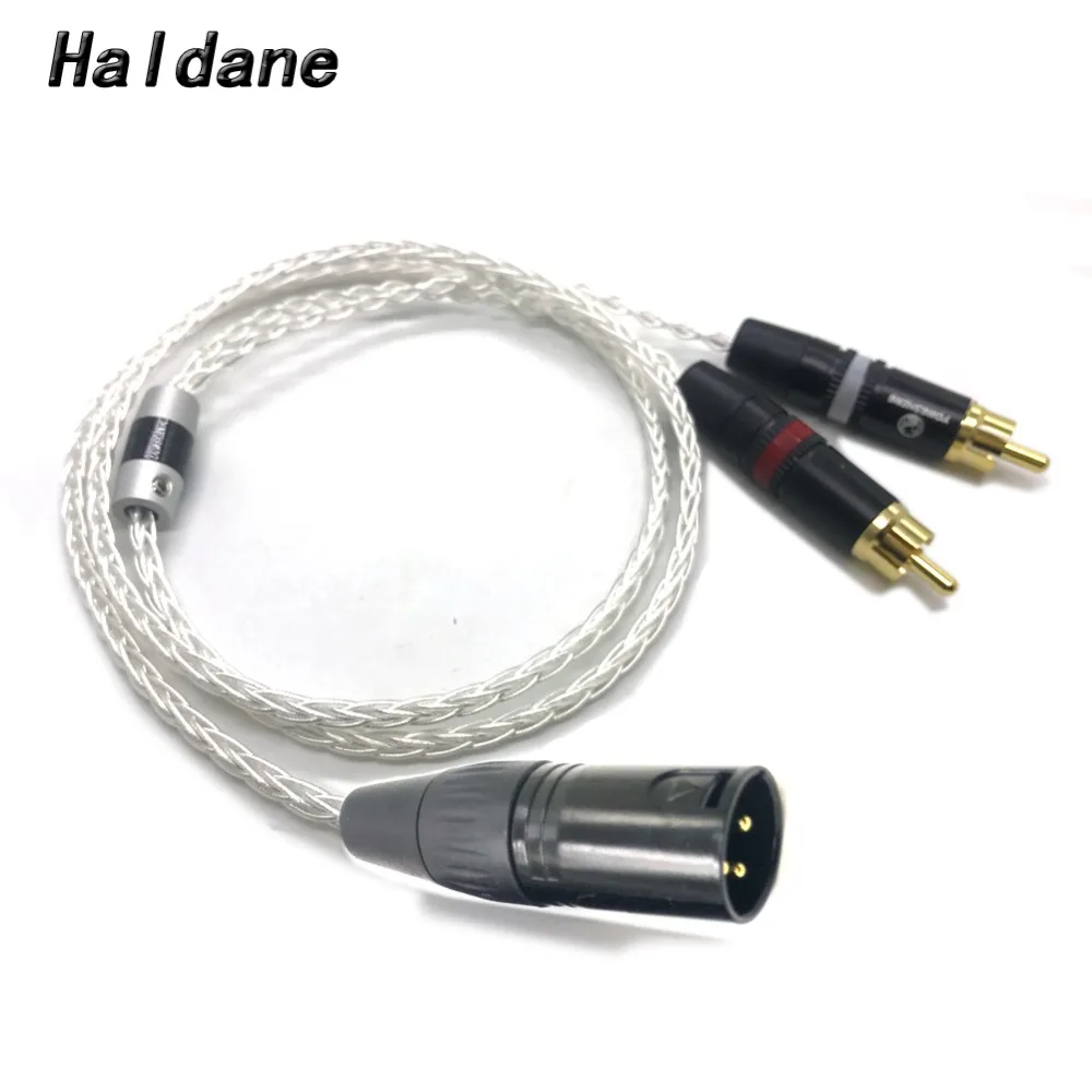 Free Shipping Haldane 3pin XLR Male to 2x RCA Male Cannon Audio Adapter Cable 8Cores Silver Plated mplifier Mixing Plug AV Cable
Free Shipping Haldane 3pin XLR Male to 2x RCA Male Cannon Audio Adapter Cable 8Cores Silver Plated mplifier Mixing Plug AV Cable