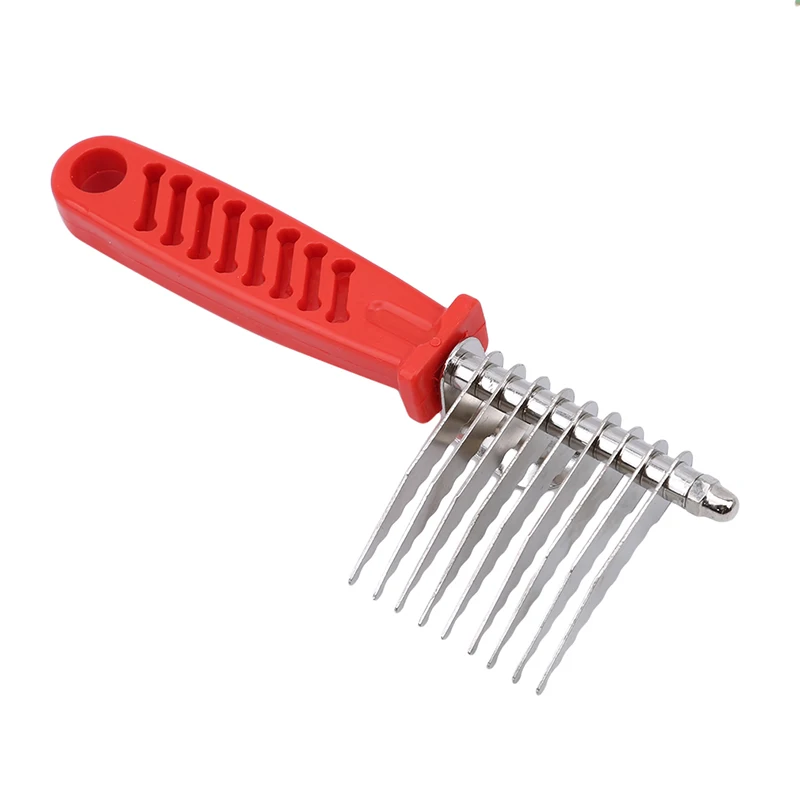 Stainless Steel Dog Pet Hair Grooming Comb Remove Groom Rake Brush Comb Professional Brush Pet Accessories Cleaning Hair Trimmer
Stainless Steel Dog Pet Hair Grooming Comb Remove Groom Rake Brush Comb Professional Brush Pet Accessories Cleaning Hair Trimmer