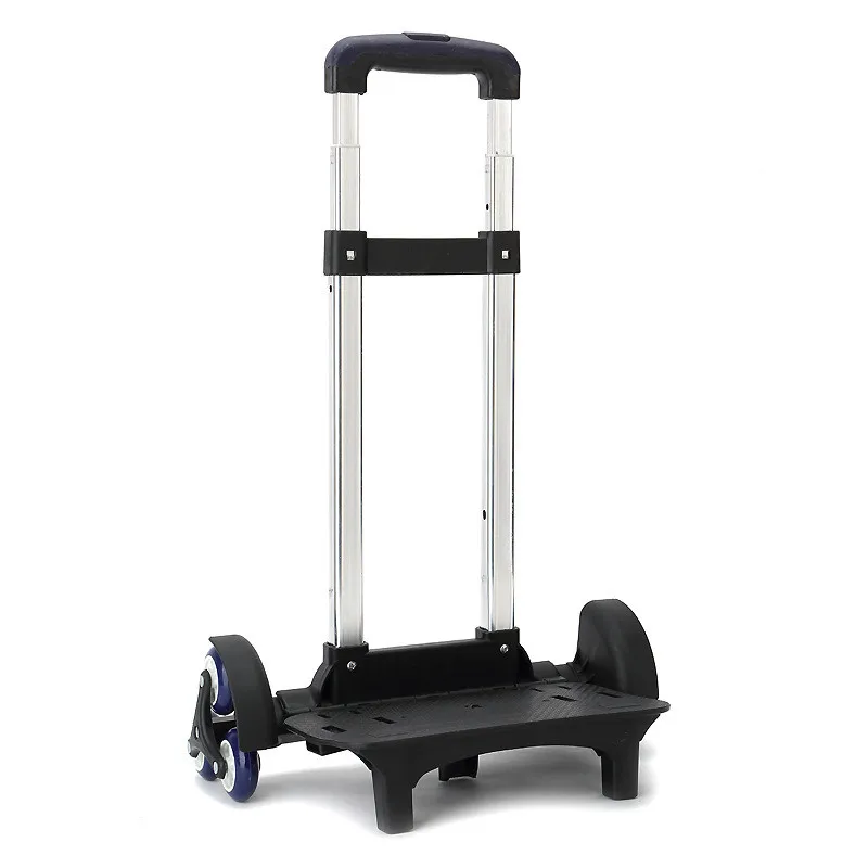 Children 2/6 Wheels Expandable Rod Aluminum alloy Pull Rod Bracket Roll Cart Kid Trolley For Backpack And School Bag Luggage bag
Children 2/6 Wheels Expandable Rod Aluminum alloy Pull Rod Bracket Roll Cart Kid Trolley For Backpack And School Bag Luggage bag