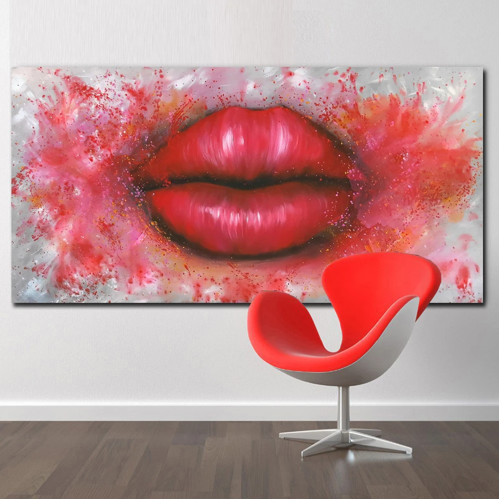 Posters And Prints Wall Art Canvas Painting Absract Art Red Lips Wall Pictures For Living Room Modern Picture Decoration
Posters And Prints Wall Art Canvas Painting Absract Art Red Lips Wall Pictures For Living Room Modern Picture Decoration