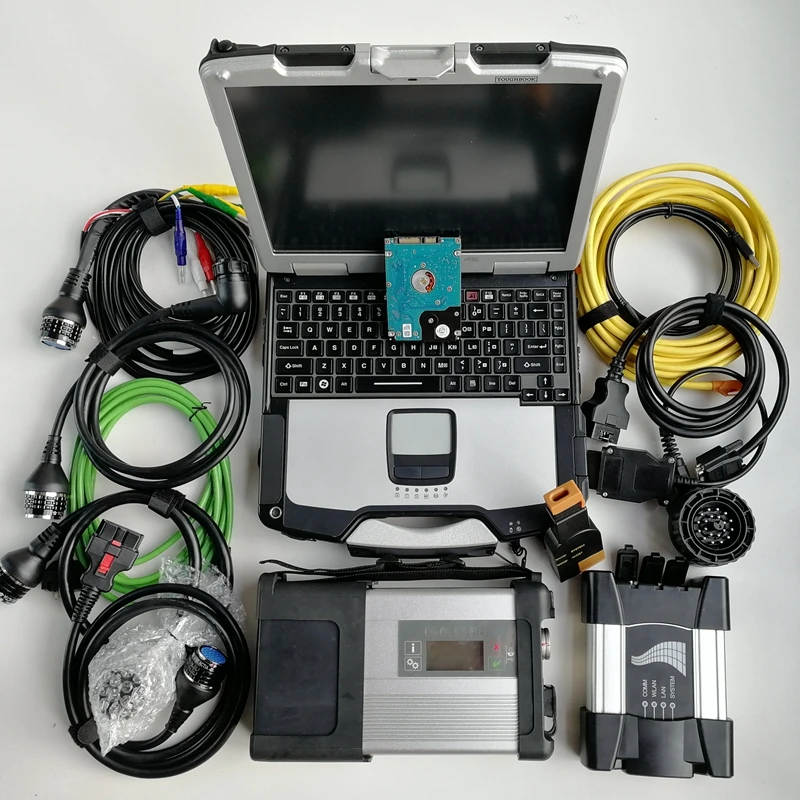 MB Star C5 and Icom Next with software 2 in 1TB new HDD installed well on Used laptop CF-30 for Auto Diagnosis Latest
MB Star C5 and Icom Next with software 2 in 1TB new HDD installed well on Used laptop CF-30 for Auto Diagnosis Latest