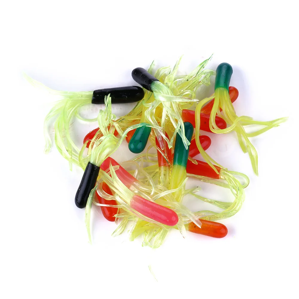 50Pcs Soft Fishing Lure 4.5cm Silicone Bait Maggot Grub Worms Shad Bass Bait Mixed Color
50Pcs Soft Fishing Lure 4.5cm Silicone Bait Maggot Grub Worms Shad Bass Bait Mixed Color