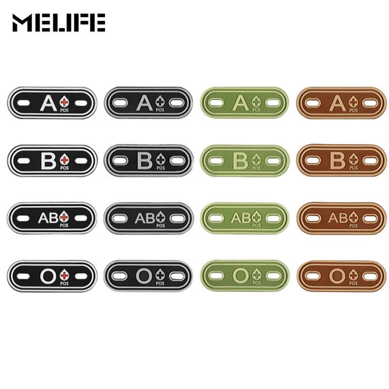 2 Pcs Hunting accessories 3D PVC A+ B+ AB+ O+ Positive Blood Type Group Patches Tactical Military Rubber Badges for Bag Shoes
2 Pcs Hunting accessories 3D PVC A+ B+ AB+ O+ Positive Blood Type Group Patches Tactical Military Rubber Badges for Bag Shoes