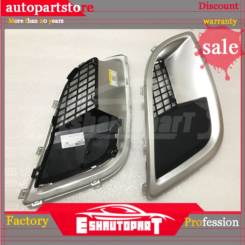 2Pcs/Pair left+right fog light bezels front bumper fog lamp grille covers trim For Buick Regal GS 2010-2016
2Pcs/Pair left+right fog light bezels front bumper fog lamp grille covers trim For Buick Regal GS 2010-2016