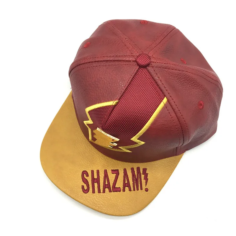 Высококачественная Кепка Shazam Billy Batson кепка в стиле хип хоп бейсбольная шляпа для