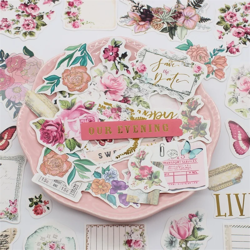 KSCRAFT 52pcs Sweet Flowers Paper Stickers for Scrapbooking Happy Planner/ DIY Crafts/ Card Making Decoration
KSCRAFT 52pcs Sweet Flowers Paper Stickers for Scrapbooking Happy Planner/ DIY Crafts/ Card Making Decoration