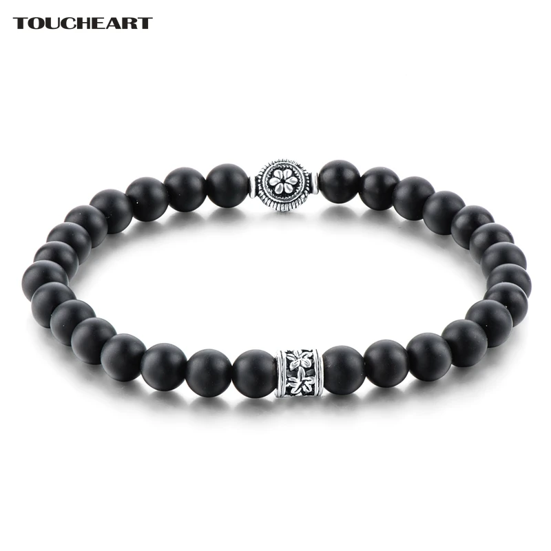 TOUCHEART Black Classic Nature Stone Mens Bracelets & Bangles For Women Silver Matte Onyx Strand Boho Jewelry Bracelet SBR160121
TOUCHEART Black Classic Nature Stone Mens Bracelets & Bangles For Women Silver Matte Onyx Strand Boho Jewelry Bracelet SBR160121