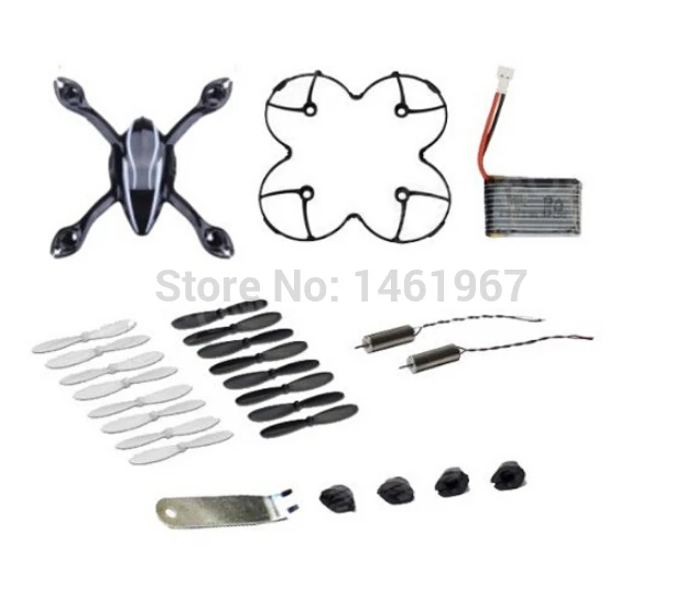 Generic Hubsan X4 H107L Квадрокоптер Краш пакет пропеллеры лопасти реквизит защита батареи
