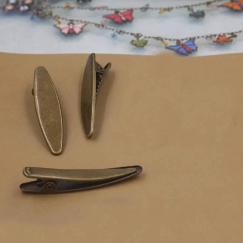 50PCS 1.1cm*5.0cm Antique Bronze Oval plain metal alligator hair clip Oval hair barrettes for DIY hair accessories
50PCS 1.1cm*5.0cm Antique Bronze Oval plain metal alligator hair clip Oval hair barrettes for DIY hair accessories