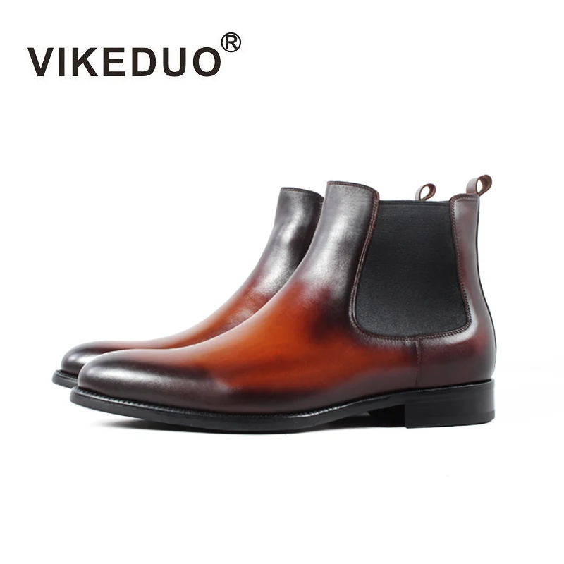 Vikeduo 2020 New Men's Military Boots Solid Genuine Leather Chelsea Boot Winter Vintage Party Shoes Male Fur Zapatos Masculino
Vikeduo 2020 New Men's Military Boots Solid Genuine Leather Chelsea Boot Winter Vintage Party Shoes Male Fur Zapatos Masculino