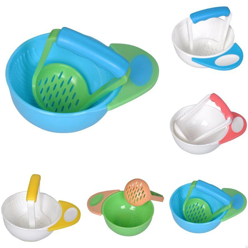 Healthy Grinding Bowl Vegetable Feed Rice PP Multi-color Blue+green Safe Homemade Convenient Grinding Food Supplement
Healthy Grinding Bowl Vegetable Feed Rice PP Multi-color Blue+green Safe Homemade Convenient Grinding Food Supplement