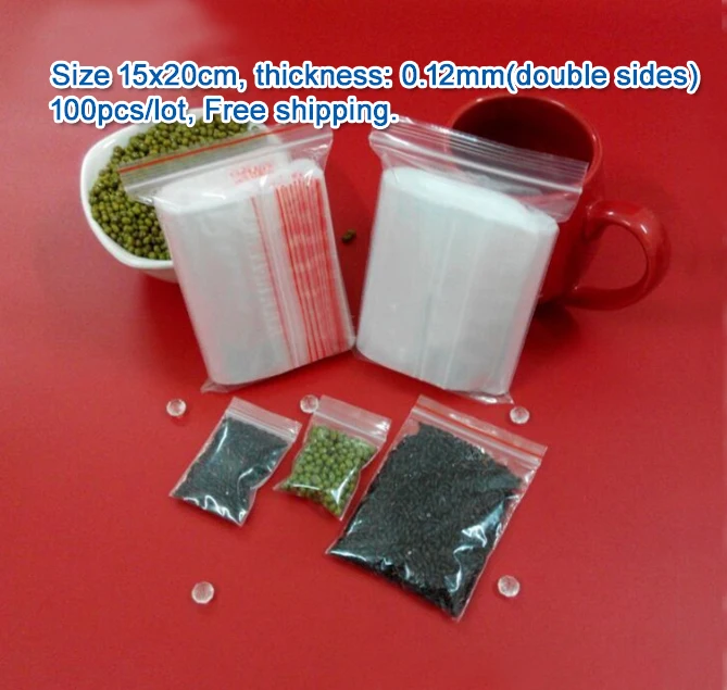 100pcs/lot high quality Transparent PE Zip Lock jewelry Gift Packaging Bags, 15*20cm clear plastic bags for clothing storage
100pcs/lot high quality Transparent PE Zip Lock jewelry Gift Packaging Bags, 15*20cm clear plastic bags for clothing storage