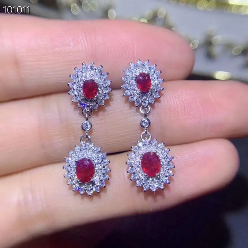 fashion strand Sun flower S925 silver natural red Ruby gem drop earrings natural gemstone earrings woman wedding gift jewelry
fashion strand Sun flower S925 silver natural red Ruby gem drop earrings natural gemstone earrings woman wedding gift jewelry