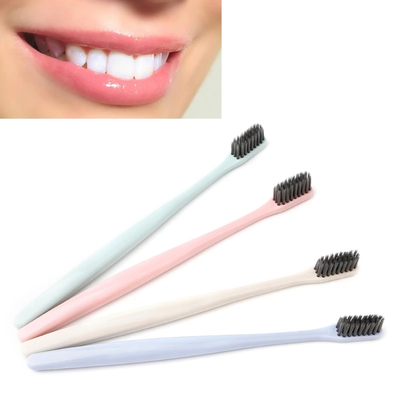 4 Pcs/ Set Bamboo Charcoal Nano Ultra Soft Oral Hygiene Toothbrush Solid Color Teeth Whitening Teeth Brush 18cm
4 Pcs/ Set Bamboo Charcoal Nano Ultra Soft Oral Hygiene Toothbrush Solid Color Teeth Whitening Teeth Brush 18cm
