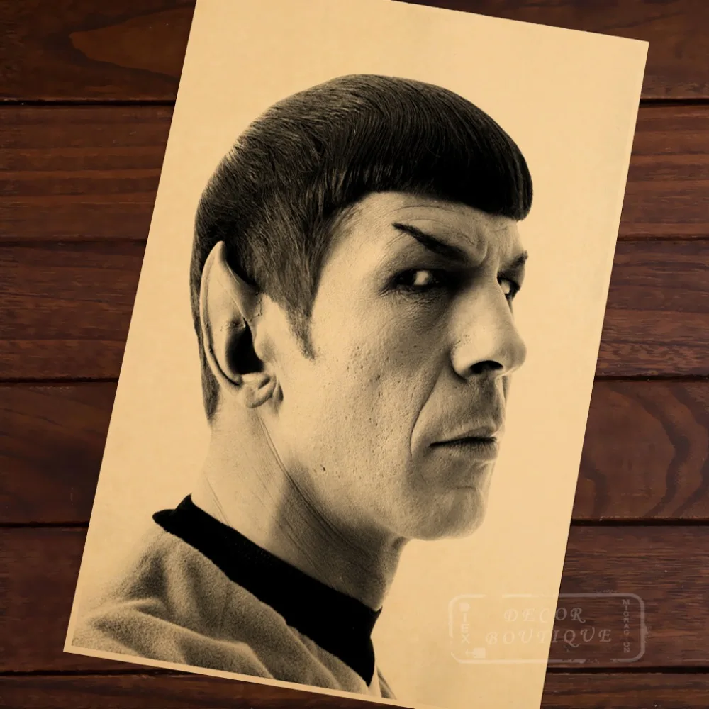 Nimoy как Spock Freakout бумажная винтажная фотобумага декоративная крафт-бумага постер