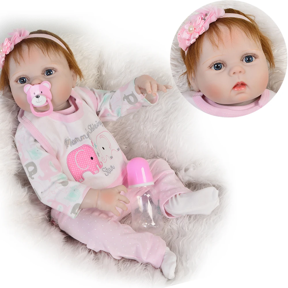 57cm reborn Full body soft Silicone babies sale Princess Realistic Newborn princess kid Birthday Gift Girl Play House Bathe Toys
57cm reborn Full body soft Silicone babies sale Princess Realistic Newborn princess kid Birthday Gift Girl Play House Bathe Toys