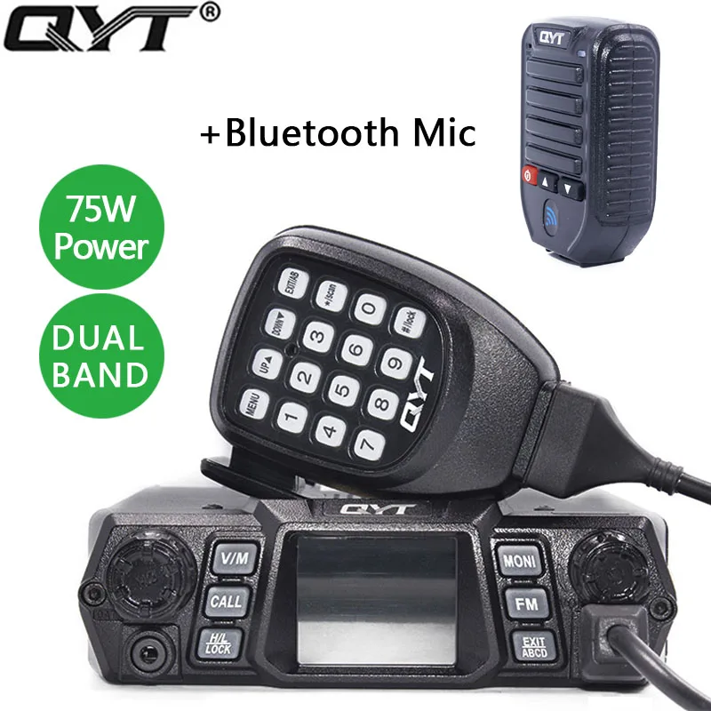 QYT KT 980Plus 75 Вт супер мощный двухдиапазонный VHF/UHF 136 174 и 400 480 МГц Новое поступление
