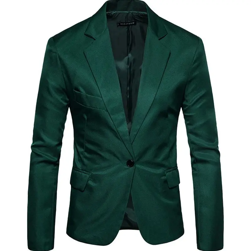 Seven solid color single-row slim fit Suit Single fashion cotton suit Men's Self-cultivation Pure-color Small coat Drop shipping
Seven solid color single-row slim fit Suit Single fashion cotton suit Men's Self-cultivation Pure-color Small coat Drop shipping