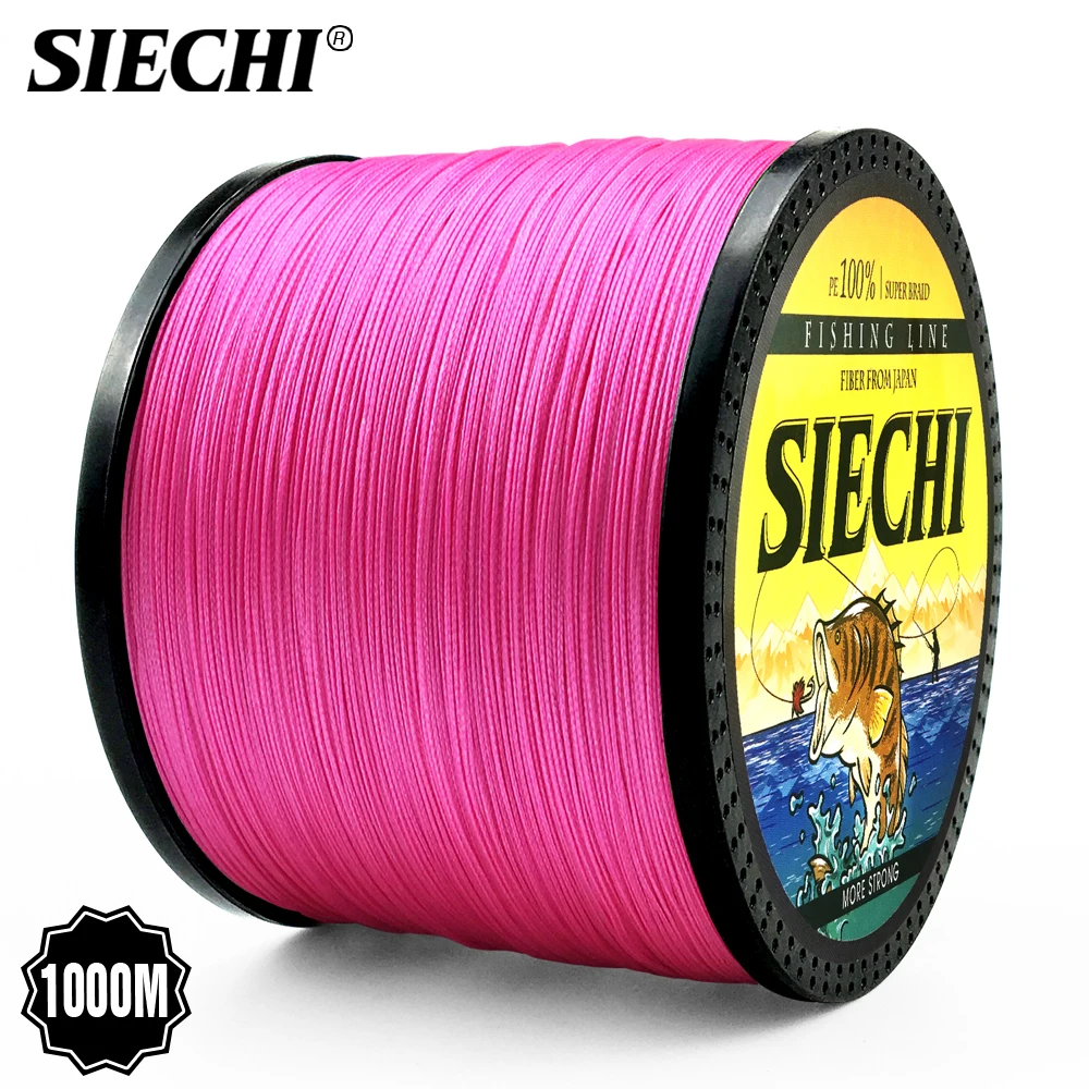 SIECHI 1000m 20LB - 88LB PE Multifilament 8 Strands Braid Line Ocean Fishing Super Strong Carp Colorful Braided Fishing Line
SIECHI 1000m 20LB - 88LB PE Multifilament 8 Strands Braid Line Ocean Fishing Super Strong Carp Colorful Braided Fishing Line