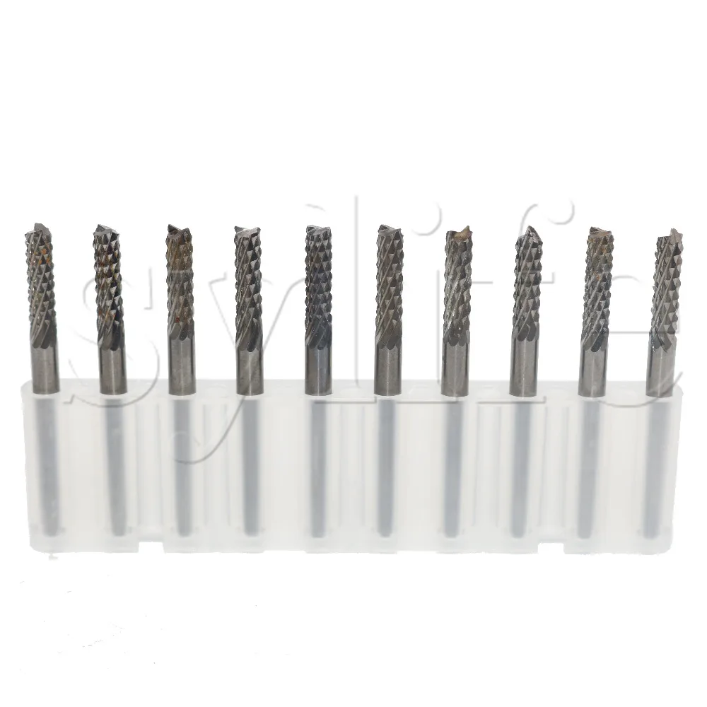 50x 3.175mm Carbide End Mill Engraving Bits CNC PCB Machinery 3.0mm Cutting Edge
50x 3.175mm Carbide End Mill Engraving Bits CNC PCB Machinery 3.0mm Cutting Edge