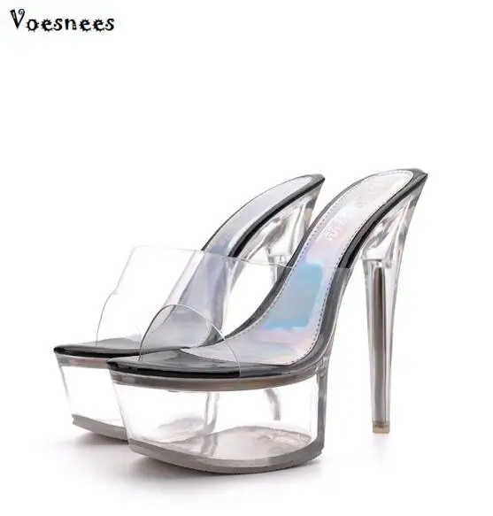 New Platforms Shoes Women Slipper 2019 Crystal Slipper Ultra High Heels 14.5cm Transparent Waterproof Cool Female Sandals Pumps
New Platforms Shoes Women Slipper 2019 Crystal Slipper Ultra High Heels 14.5cm Transparent Waterproof Cool Female Sandals Pumps