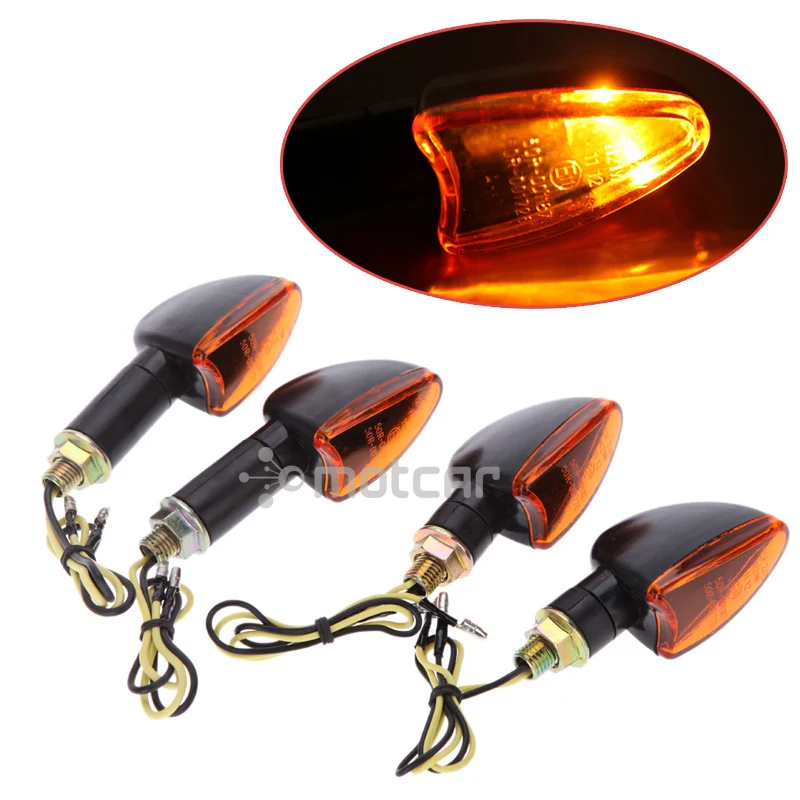 4x Universal Fit Motorcycle Bikes 12V Led Light Turn Signals Blinker Indicators Turn Light Bulbs Light LED Bulb Front / Back
4x Universal Fit Motorcycle Bikes 12V Led Light Turn Signals Blinker Indicators Turn Light Bulbs Light LED Bulb Front / Back