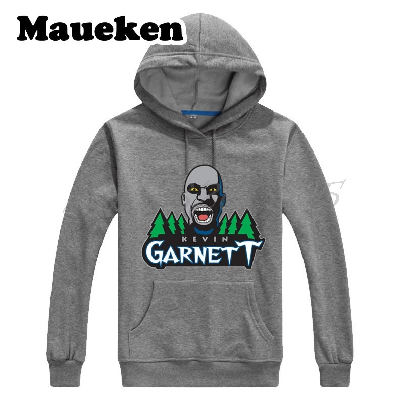 Мужские толстовки с капюшоном Legendes 21 Kevin Garnett Minnesota The BIG билетный кг. да детские