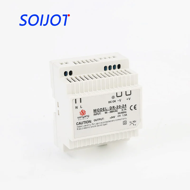 DR 30 Din Rail источник питания Вт 12 В 2A импульсный AC 110 В/220 трансформатор в DC ac dc