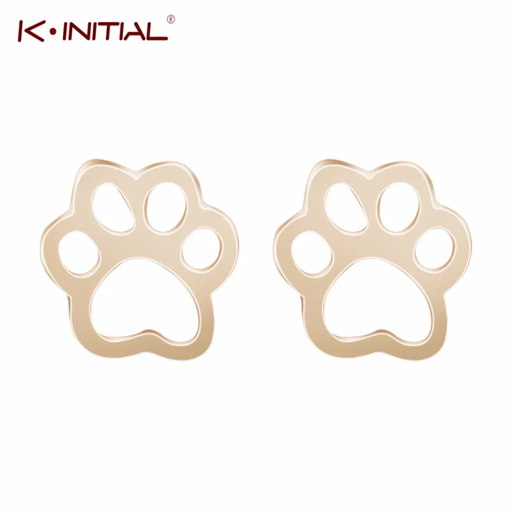 Kinitial Dog Paw Prints Stud Earrings Fashion Animal Paws Shape Piercing Earring Jewelry For Women Pet Love Heart oorbellen
Kinitial Dog Paw Prints Stud Earrings Fashion Animal Paws Shape Piercing Earring Jewelry For Women Pet Love Heart oorbellen