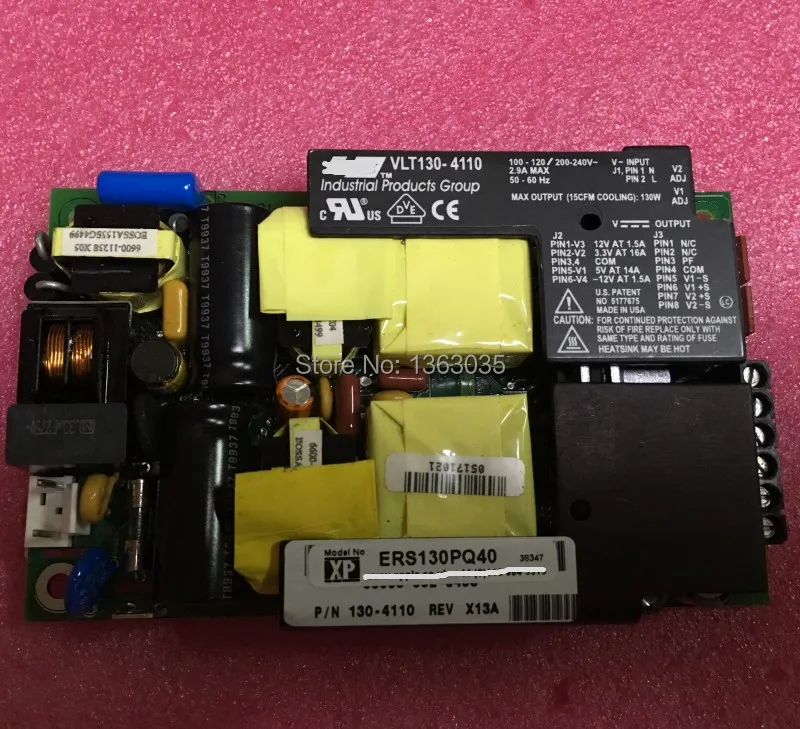 Промышленный источник питания ерс130pq40 P/N 130-4110 VLT130-4110 100-120/200-240 В ~ 130 а макс. 50-60 Гц Вт