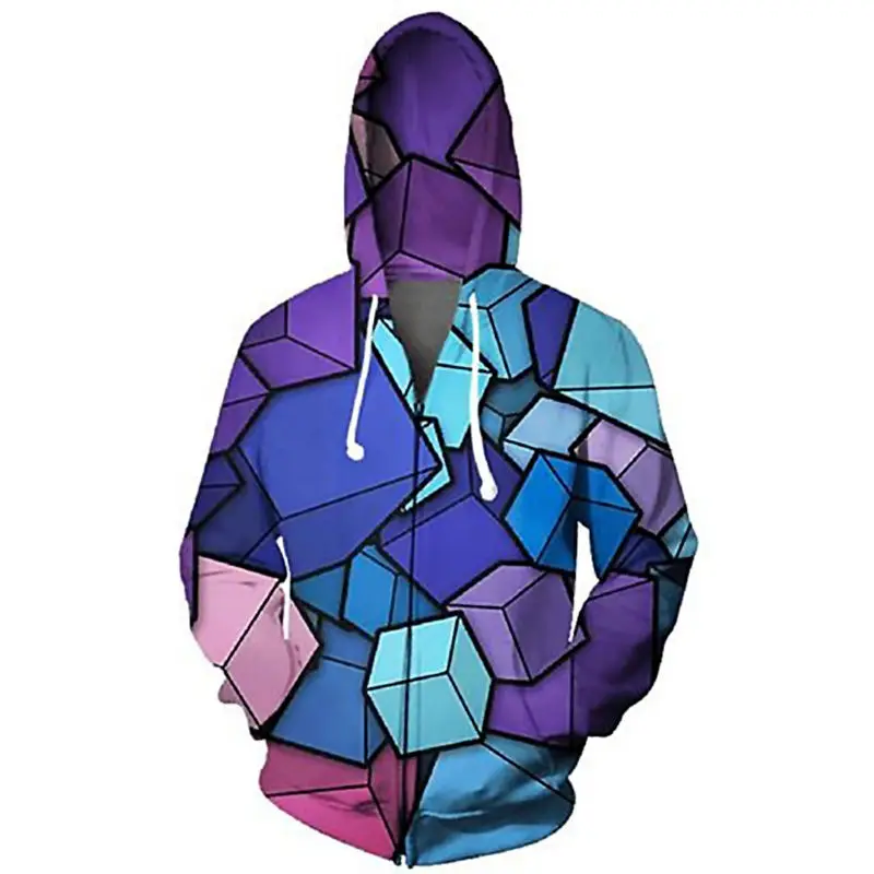 Hoodies For Men Colorful Creative Geometric Pattern 3D Funny Print Tops Clothing Personalized Homme Sweatshirts Cool Streetwear
Hoodies For Men Colorful Creative Geometric Pattern 3D Funny Print Tops Clothing Personalized Homme Sweatshirts Cool Streetwear