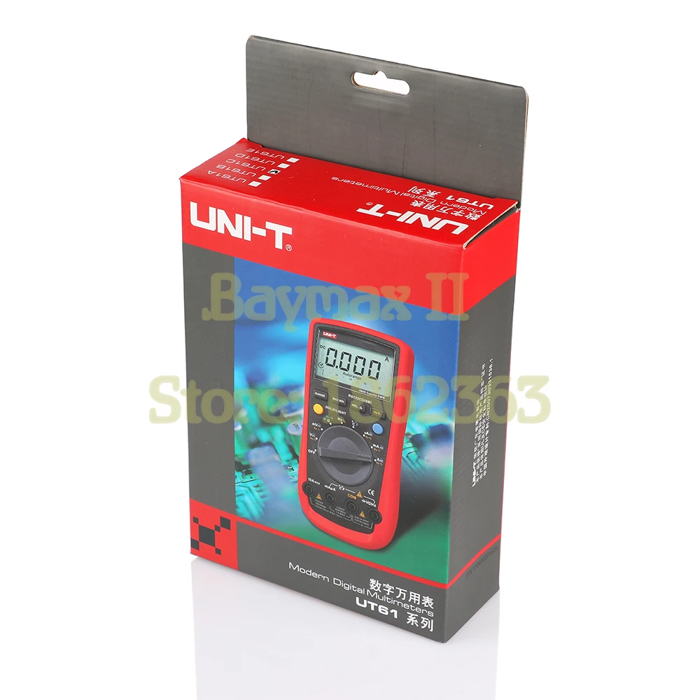 UNI-T UT61C 5999 Counts Auto-Range Digital Multi-meter for Voltage,Current,Resistance,Capacitance,and Temperature Measurement
UNI-T UT61C 5999 Counts Auto-Range Digital Multi-meter for Voltage,Current,Resistance,Capacitance,and Temperature Measurement