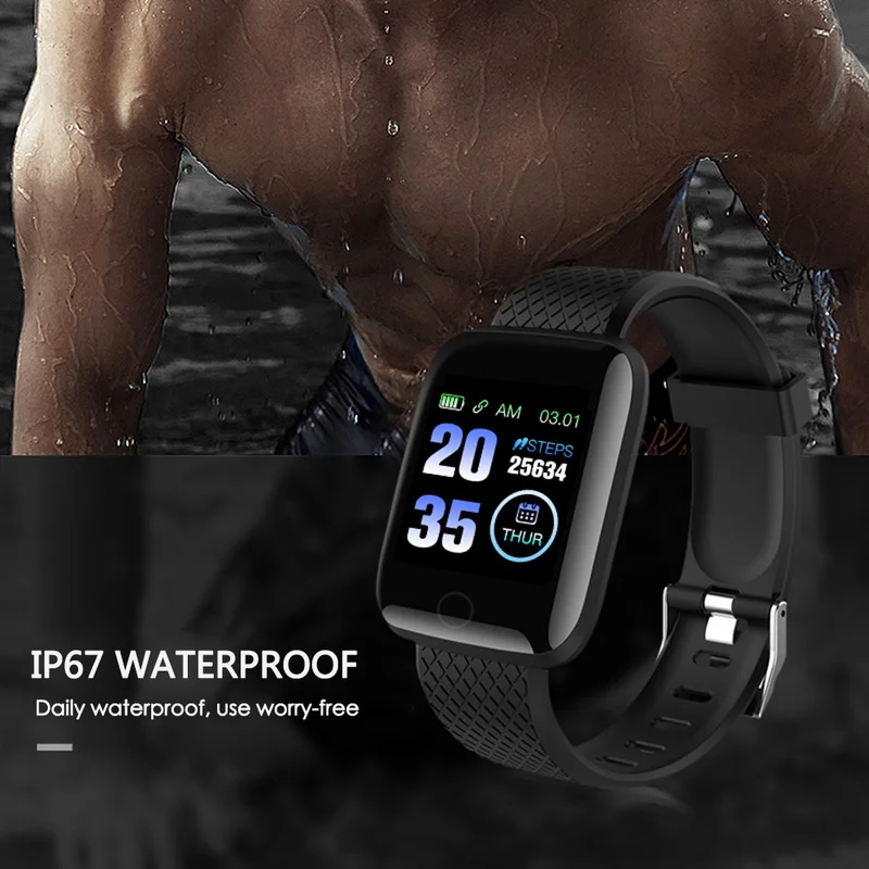 Smart Watch Blood Pressure Oxygen Heart Rate Monitor Message Push Smart Bracelet IP67 Waterproof Men Women Smart Band
Smart Watch Blood Pressure Oxygen Heart Rate Monitor Message Push Smart Bracelet IP67 Waterproof Men Women Smart Band