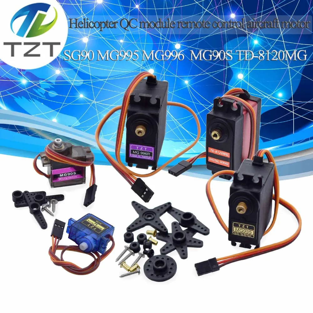 Умная электроника Rc Мини Micro 9 г 1 6 кг SG90 MG995 55g сервоприводы TD 8120M цифровой