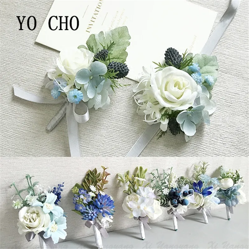 YO CHO Noble And Elegant Blue Rose Artificial Wrist Corsage WWedding Flowers Girl Bridesmaid Wedding Wrist Corsage Party Prom
YO CHO Noble And Elegant Blue Rose Artificial Wrist Corsage WWedding Flowers Girl Bridesmaid Wedding Wrist Corsage Party Prom