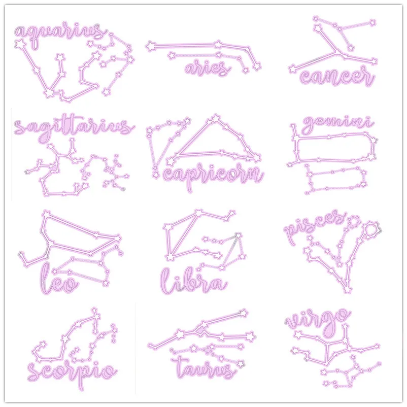Mystery Constellation Taurus Virgo Scorpio Metal Cutting Dies DIY Card Album Embossing Stencil Scrapbooking New Dies 2019
Mystery Constellation Taurus Virgo Scorpio Metal Cutting Dies DIY Card Album Embossing Stencil Scrapbooking New Dies 2019