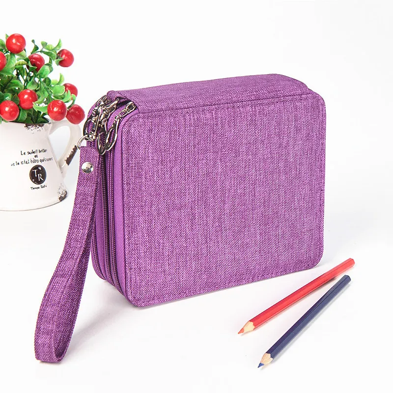Waterproof School Pencil Case 72 Colors 78 Holes Penal Pencilcase 3 Layers Pen Bag Girls Boys Multifunction Box Stationery Pouch
Waterproof School Pencil Case 72 Colors 78 Holes Penal Pencilcase 3 Layers Pen Bag Girls Boys Multifunction Box Stationery Pouch