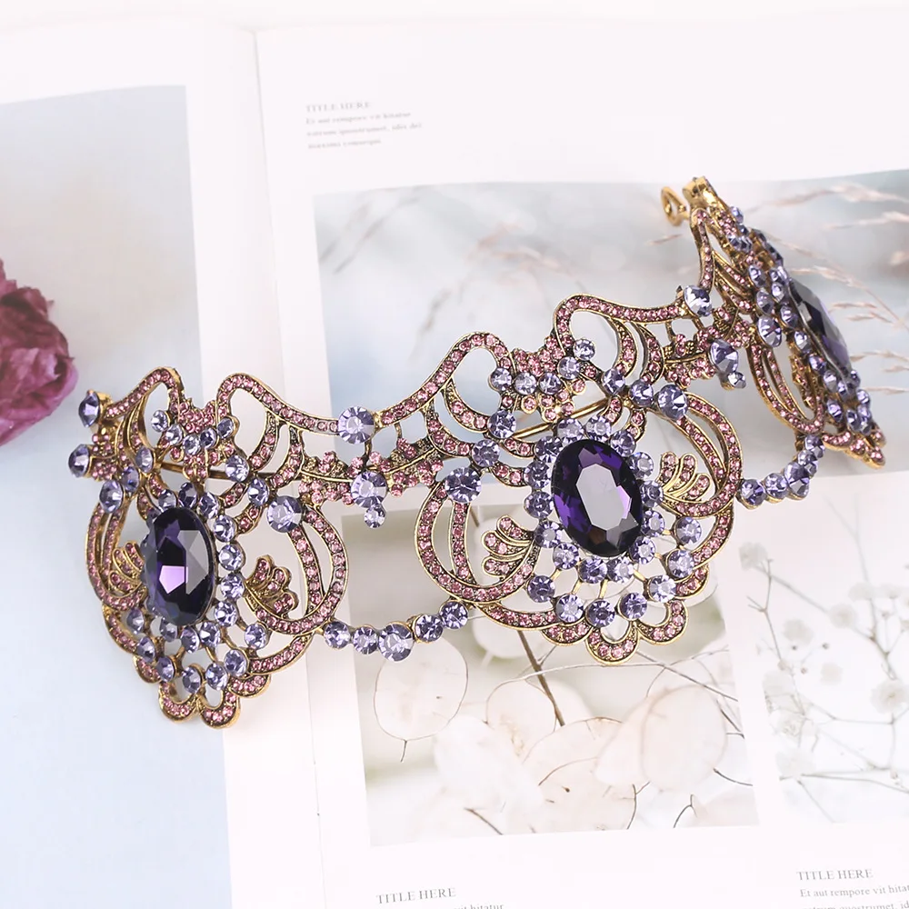 Exquisite Amethyst Crown Headband Bridal Crown Headwear Bridal Wedding Accessories Crown Hair Accessories Wedding Accessories
Exquisite Amethyst Crown Headband Bridal Crown Headwear Bridal Wedding Accessories Crown Hair Accessories Wedding Accessories